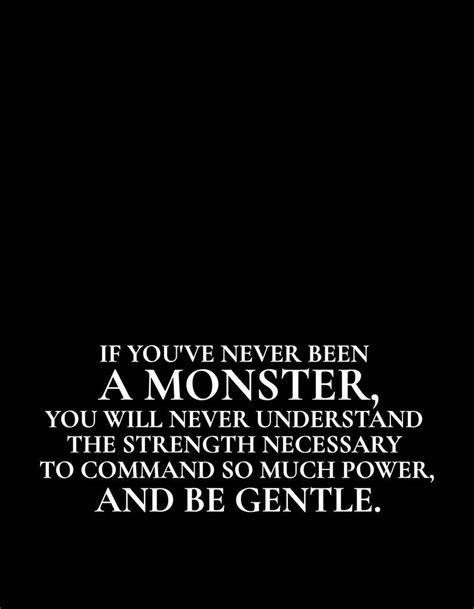 If You've Never Been A Monster Art Print / Wall Art / Poetry Quote ...