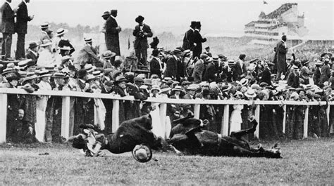 The Tragic Death Of Suffragette Emily Davison