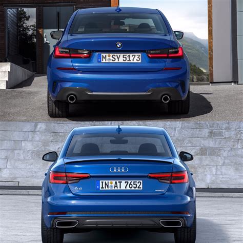 Photo Comparison: G20 BMW 3 Series vs Facelifted Audi A4