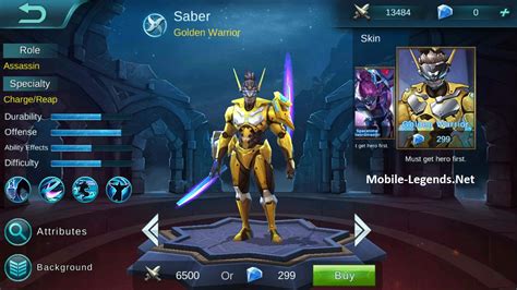 Saber High AD Build 2018 - Mobile Legends