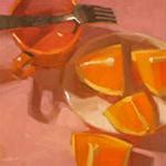 Daily Paintworks ArtByte: Fine Art Tutorial - Free Orange Slice Demo Video