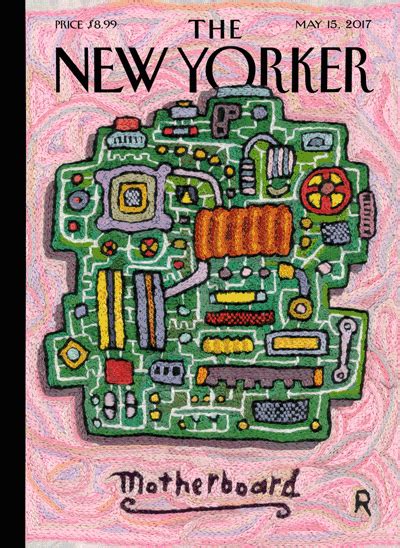 The New Yorker - Roz Chast’s tapestry of a motherboard serves as...
