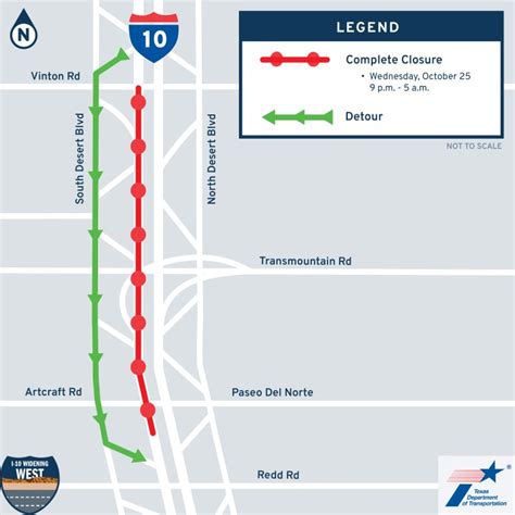 TxDOT road closures for week of Oct. 22, 2023 | KTSM 9 News