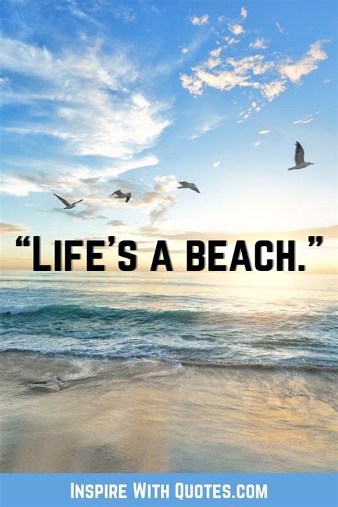 80+ Short Beach Quotes that You'll Love - Inspire with Quotes