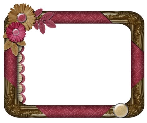 GrannyEnchanted.Com -Free Elements: Free Granberry Digi Scrapbook Frame Cluster 1