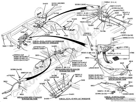 A Visual Breakdown of 2002 Ford Ranger Parking Brake Components