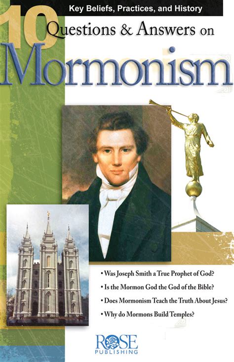 10 Questions and Answers on Mormonism: Key Beliefs, Practices, and History | Logos Bible Software