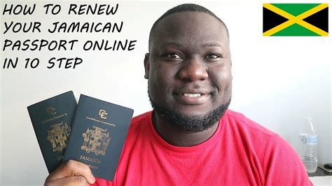 HOW TO APPLY AND RENEW YOUR JAMAICAN PASSPORT ONLINE IN 10 STEP MUST WATCH #JVLOGS - YouTube