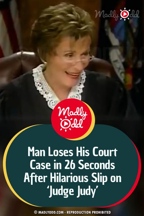 Man Loses His Court Case in 26 Seconds After Hilarious Slip on ‘Judge Judy’