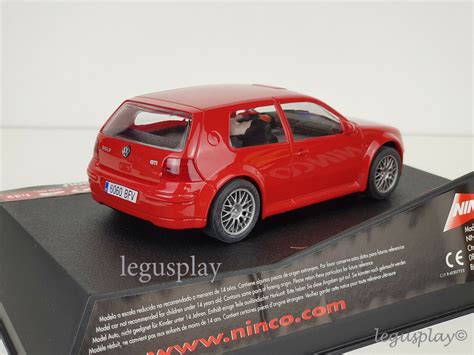 Scx scalextric slot ninco 50247 VW Golf Gti " Road Car Red " | eBay