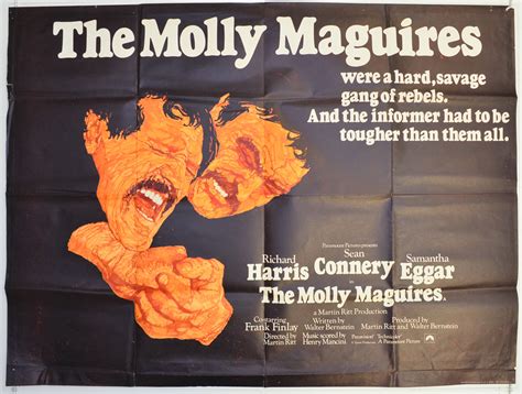 Molly Maguires (The) - Original Cinema Movie Poster From pastposters.com British Quad Posters ...