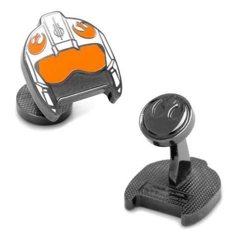 Fighter Pilot Helmet Cufflinks - John's Tuxedos