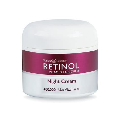 Retinol Anti-Aging Night Cream For Younger Looking Skin - Luxurious Restorative Moisturizer ...