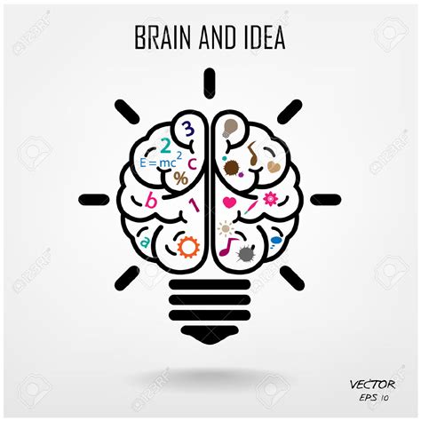 Creative Brain Vector at GetDrawings | Free download