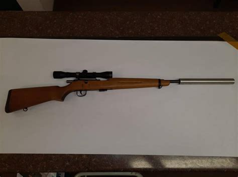 Voere Rifle, .22LR Voere rifle In good condition Suppressor included ...