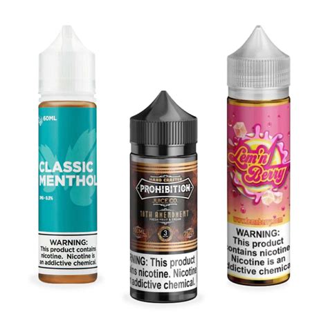 E-Juice with Nicotine Salt Liquid | Free Shipping at White Horse Vapor