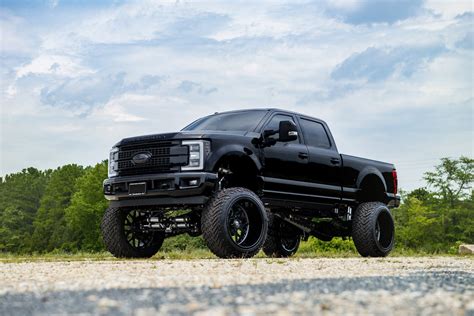 Unmatched Style Lifted Ford F350 Super Duty Put On Big Fuel Wheels | Free Download Nude Photo ...