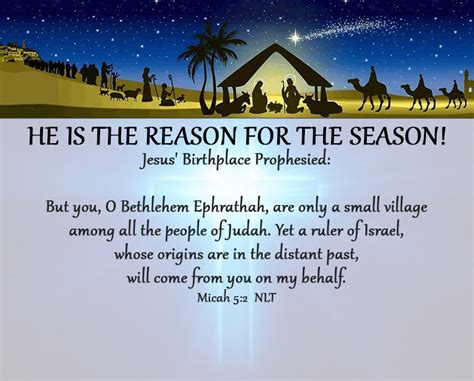 Prophecies of Jesus’ Birth – Micah 5:2 | FOR THE LOVE OF GOD