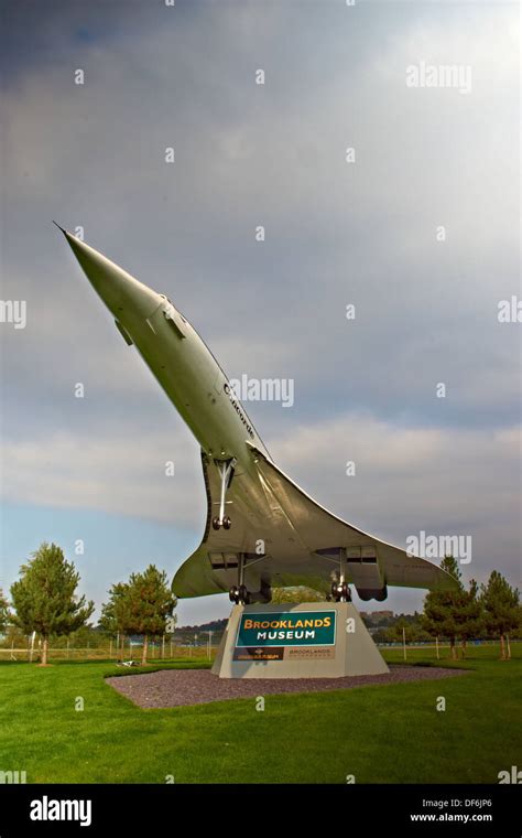 Concorde at Brooklands Museum in Weybridge Stock Photo - Alamy