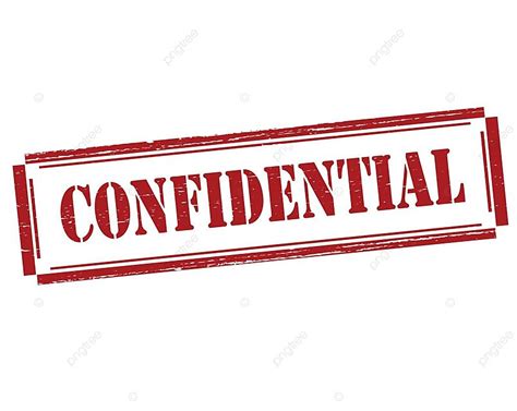 Confidential Red Sign Confidential Vector, Red, Sign, Confidential PNG ...