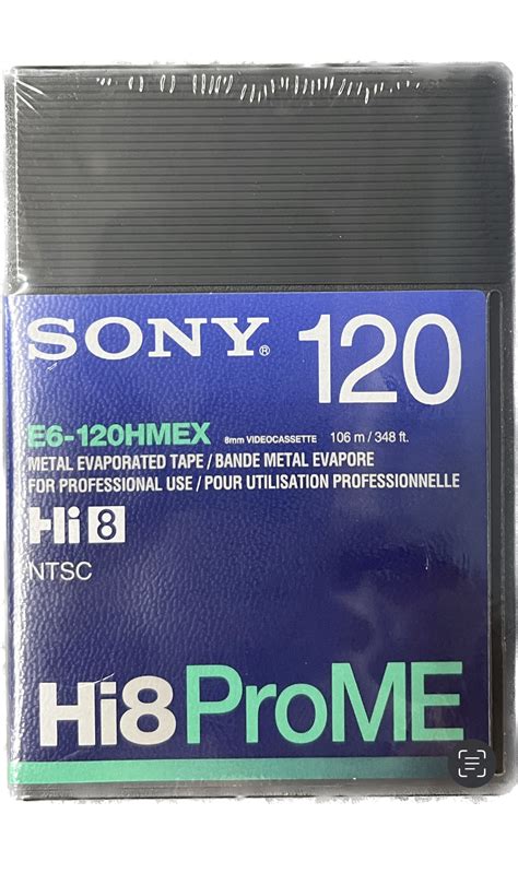 Sony 120 Minute Hi8 Tape - Deckhand Camera Rentals