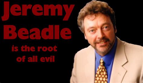 the evil hand of Jeremy beadle