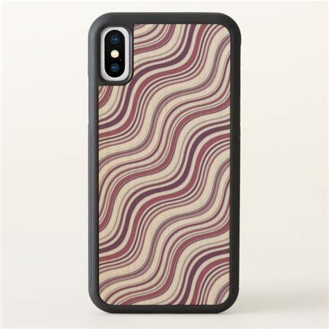 25% off on Light Blue and Shades of Purple Wavy Lines iPhone X Case ...