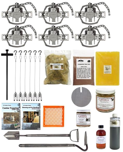 TRAPPING STARTER KIT FOR COYOTE DELUXE KIT | Animal Traps & Supplies