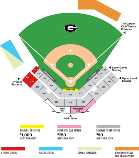 Uga Seating Chart Sanford Stadium | Elcho Table