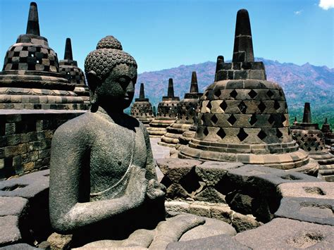 The Buddhist temple of Borobudur Indonesia | Travel And Tourism