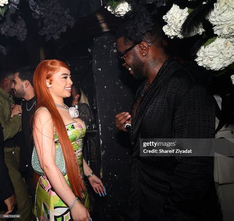 Ice Spice and Diddy attends The After hosted by Diddy & Doja Cat... News Photo - Getty Images