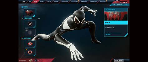 Essential Classic Suit Collection (Modular) at Marvels Spider-Man: Miles Morales Nexus - Mods ...