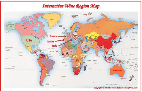 BetterTastingWine | Wine Maps