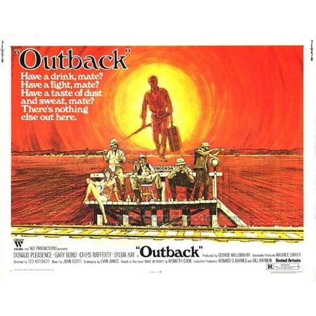 Outback - movie POSTER (Style A) (11" x 14") (1971) - Walmart.com