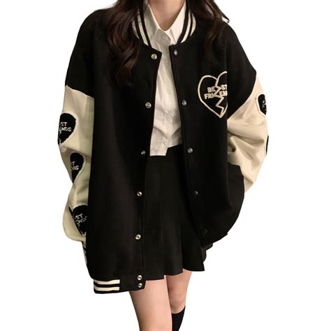 VINTAGE CONTRAST BASEBALL JACKET