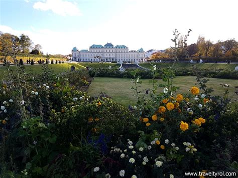 Belvedere Palace gardens - Travel Tyrol