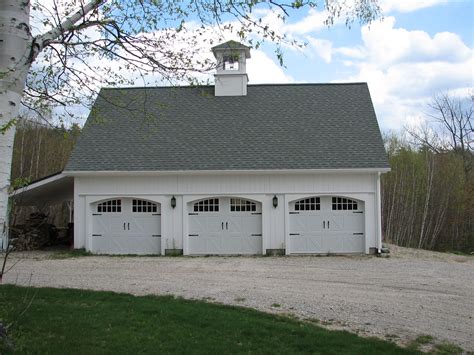 Three Car Barn | Yankee barn homes, Garage door design, Car barn