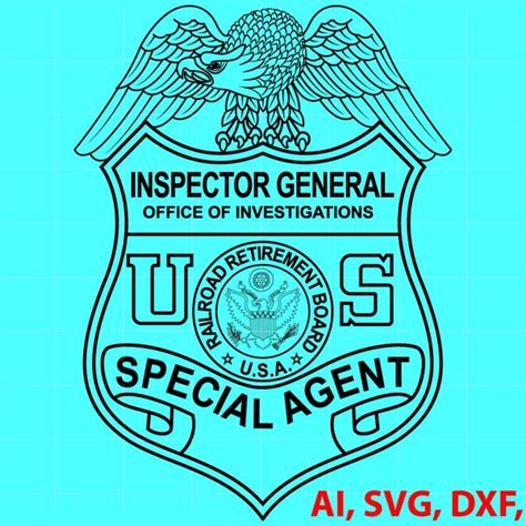 Office of Inspector General Badge Svg - Etsy