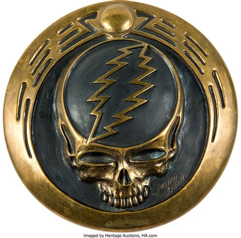 Grateful Dead Steal Your Face Medallion by Owsley "Bear" Stanley | Lot #89368 | Heritage Auctions