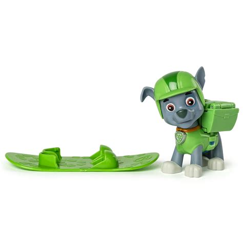 Paw Patrol Winter Rescues Action Pack Pup, Snowboard Rocky - Walmart.com - Walmart.com