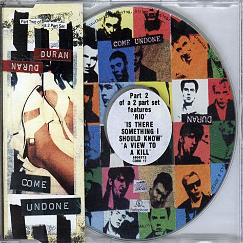 Duran Duran – Come Undone (1993, CD2, CD) - Discogs