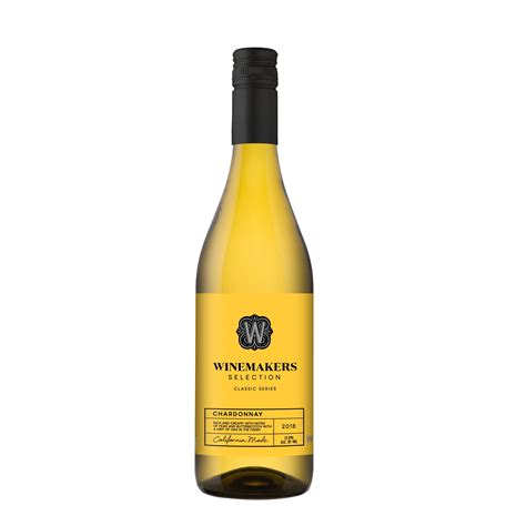 Winemakers Selection Chardonnay White Wine - 750ml, 2019 - Walmart.com ...