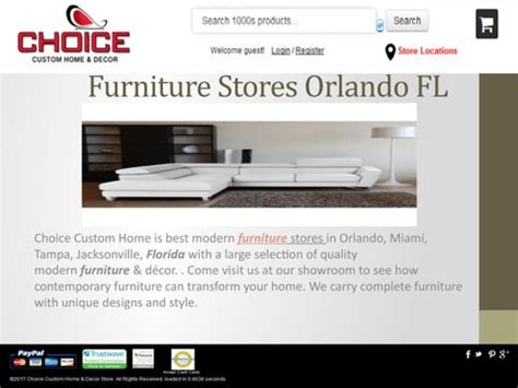 Furniture Stores Orlando FL by Choice Custom Home - Issuu