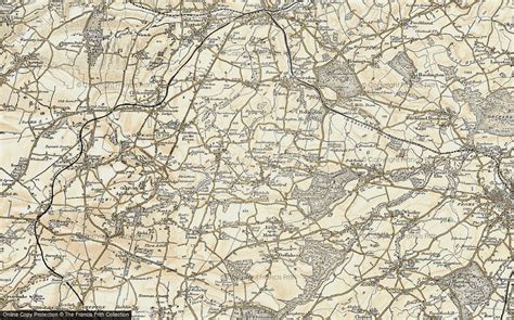 Historic Ordnance Survey Map of Coleford, 1899