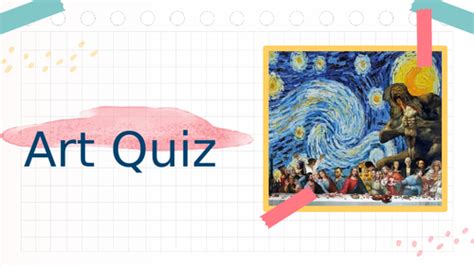 Art Quiz | Teaching Resources