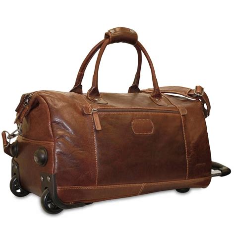 Voyager Duffle Bag on Wheels by Jack Georges – Montana Gift Corral