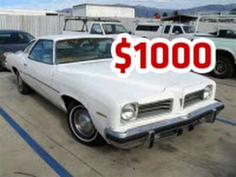 Used Cars Under 10000 Dollars: Used Cars Under $1,000 Dollars