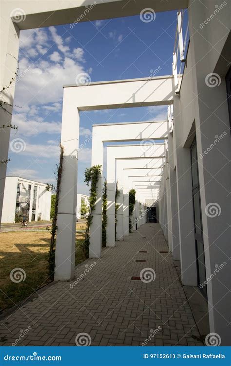 Exterior Building of Parma University Campus Stock Photo - Image of ...