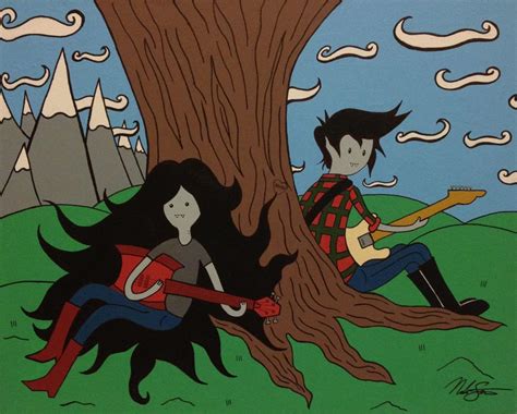 Marceline and Marshall Lee by NoahSturm on DeviantArt