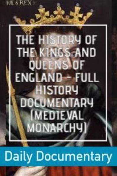 How to watch and stream The History of the Kings and Queens of England ...